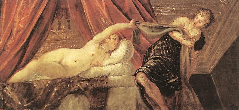 TINTORETTO, Jacopo Joseph and Potiphar's Wife r china oil painting image